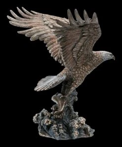 Weißkopfseeadler Figur Fängt Fisch -Veronese FS14600 Weisskopfseeadler Figur faengt Fisch 8 1280x1280