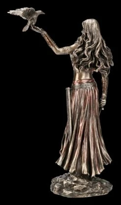 Morrigan Figur - Keltische Göttin Mit Rabe 3 Morrigan Figur - Keltische Göttin Mit Rabe -Veronese FS15229 Morrigan Figur Keltische Goettin mit Rabe 5 1280x1280