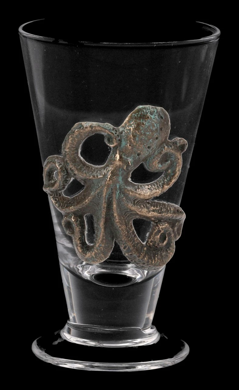 Steampunk Kraken Flaschen- & Glashalter Steampunk Kraken Flaschen- & Glashalter -Veronese FS15338 Steampunk Kraken Flaschen