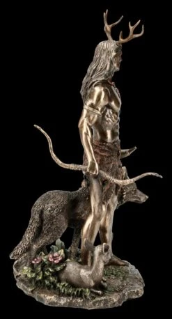 Herne Figur - Der Gehörnte Gott Mit Tieren -Veronese FS15434 Herne Figur Der Gehoernte Gott mit Tieren 8 1280x1280