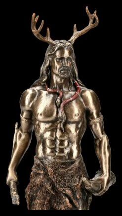 Herne Figur - Der Gehörnte Gott Mit Tieren -Veronese FS15434 Herne Figur Der Gehoernte Gott mit Tieren 9 1280x1280