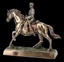 Jozef Klemens Pilsudski Figur Auf Pferd -Veronese FS16088 Jozef Klemens Pilsudski Figur auf Pferd 2 1280x1280