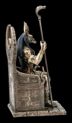 Anubis Figur Sitzend Auf Thron -Veronese FS16155 Anubis Figur sitzend auf Thron 8 1280x1280