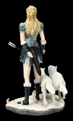 Skadi Figur Mit Wölfen - Nordische Winter Göttin -Veronese FS16165 Skadi Figur mit Woelfen Nordische Winter Goettin 5 1280x1280