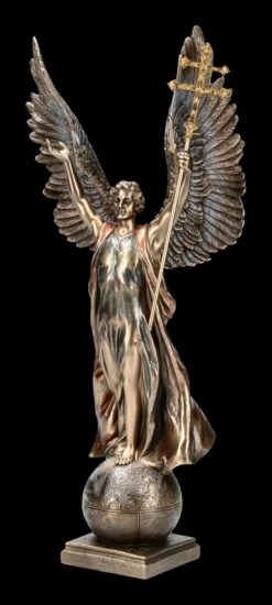 Erzengel Gabriel Figur Mit Doppelkreuz 2 Erzengel Gabriel Figur Mit Doppelkreuz -Veronese FS17026 Erzengel Gabriel Figur mit Doppelkreuz 2 1280x1280