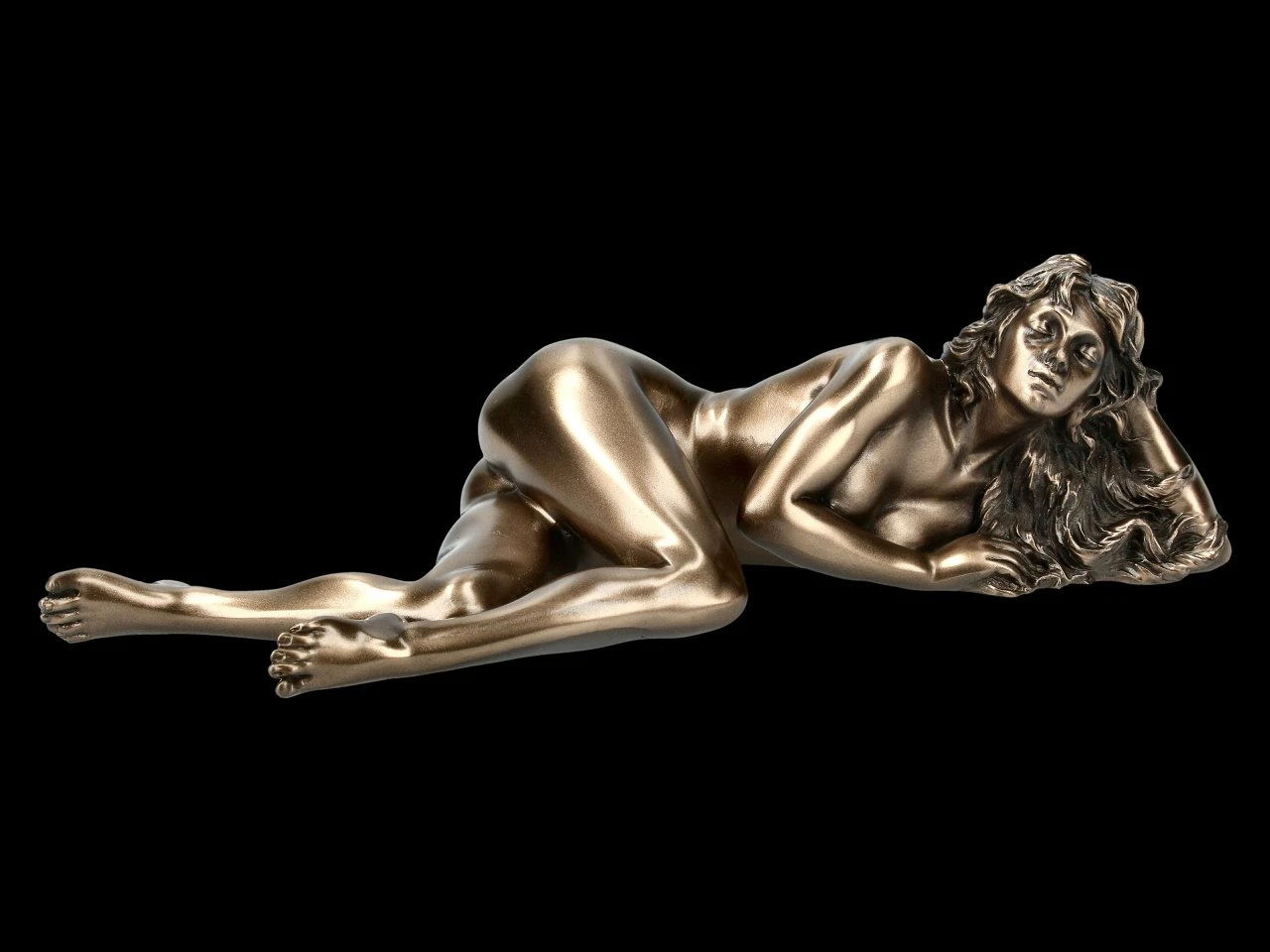 Weibliche Akt Figur - Alexandra bronziert Weibliche Akt Figur - Alexandra Bronziert -Veronese FS17074 Weibliche Akt Figur Alexandra