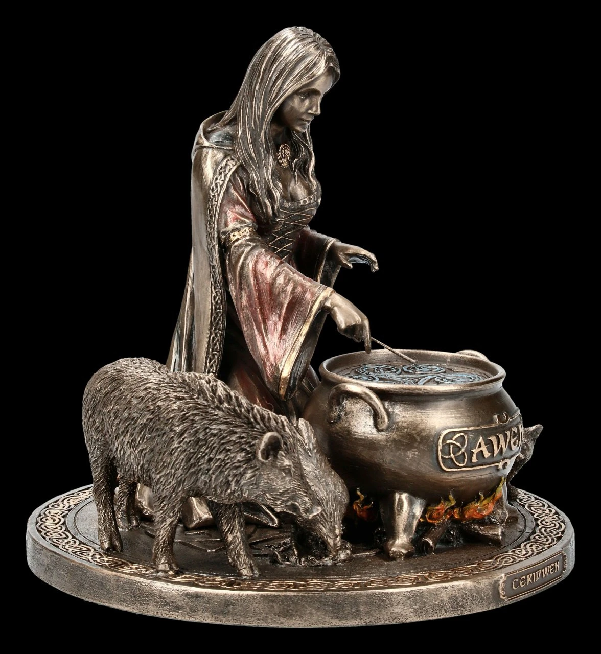 Ceridwen Figur - Keltische Gottheit der Fruchtbarkeit Ceridwen Figur - Keltische Gottheit Der Fruchtbarkeit -Veronese FS17272 Ceridwen Figur Keltische Gottheit der