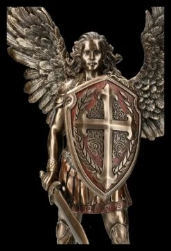 Erzengel Michael Figur Mit Schild Und Schwert -Veronese FS17273 Erzengel Michael Figur mit Schild und Schwert 9 1280x1280