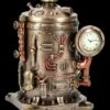 Schatulle Mit Uhr - Steampunk Kessel