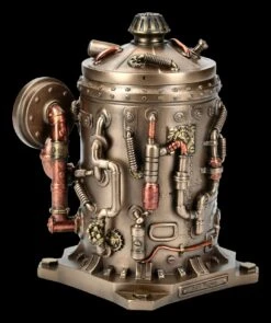 Schatulle Mit Uhr - Steampunk Kessel 3 Schatulle Mit Uhr - Steampunk Kessel -Veronese FS17971 Schatulle mit Uhr Steampunk Kessel 5 1280x1280