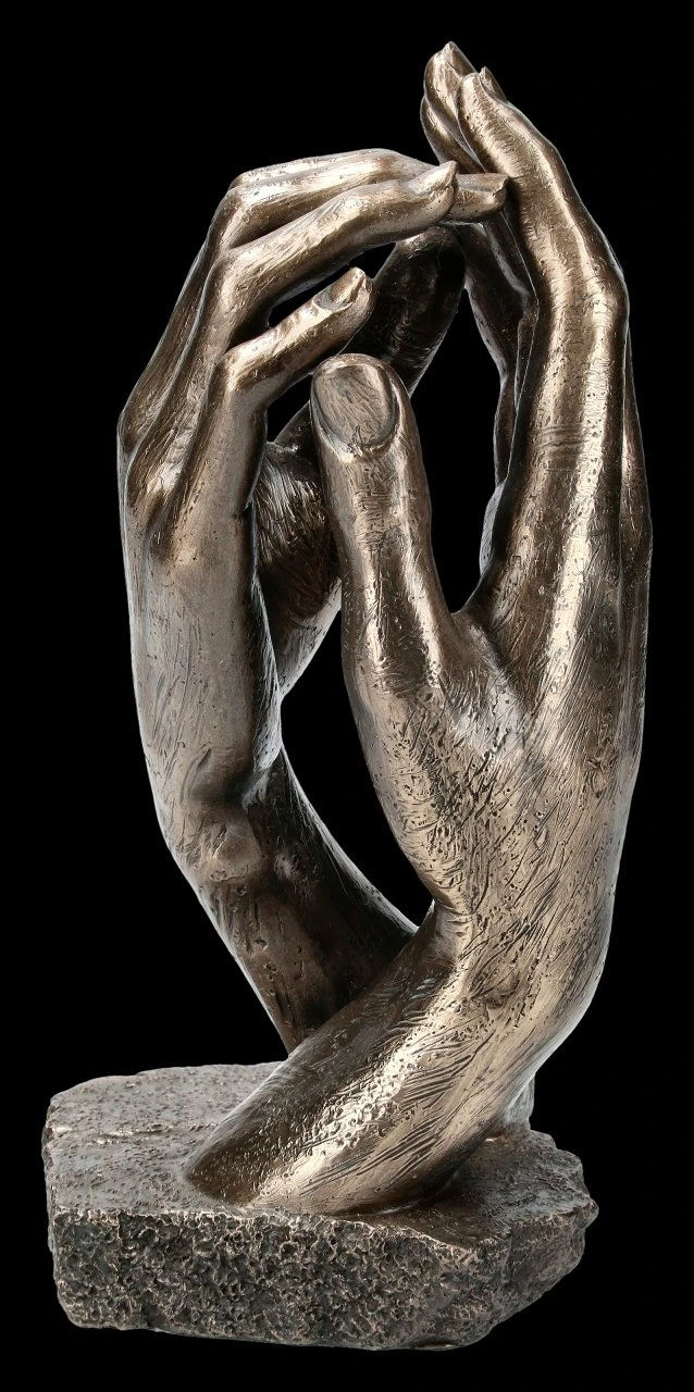 Skulptur "Die Kathedrale" von Auguste Rodin Skulptur "Die Kathedrale" Von Auguste Rodin -Veronese FS18266 Skulptur Die Kathedrale von Auguste