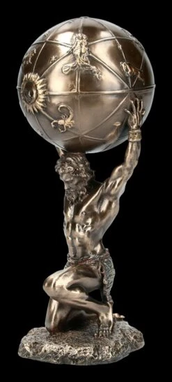 Atlas Figur Hebt Weltkugel -Veronese FS18268 Atlas Figur hebt Weltkugel 3 1280x1280