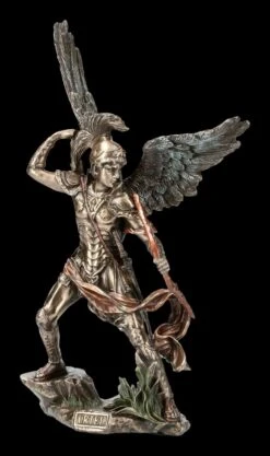Erzengel Uriel Figur Mit Feuerbogen