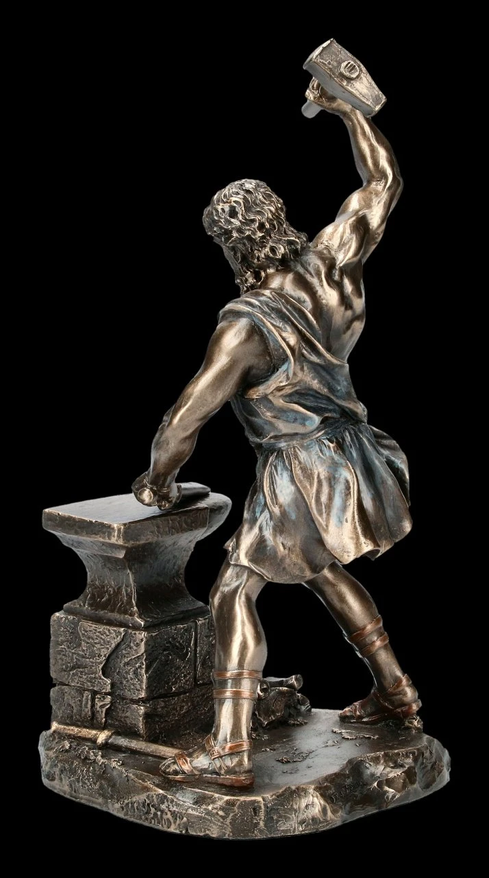 Hephaistos Figur - Griechischer Gott des Feuers Hephaistos Figur - Griechischer Gott Des Feuers -Veronese FS18511 Hephaistos Figur Griechischer Gott des
