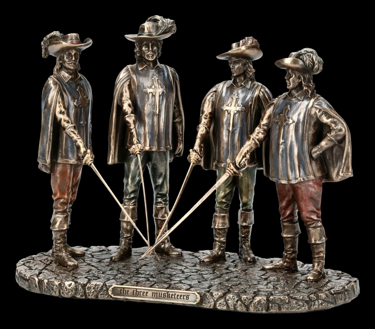 Die drei Musketiere Figur Die Drei Musketiere Figur -Veronese FS18516 Die drei Musketiere