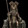 Odin Figur - Germanischer Göttervater Auf Thron