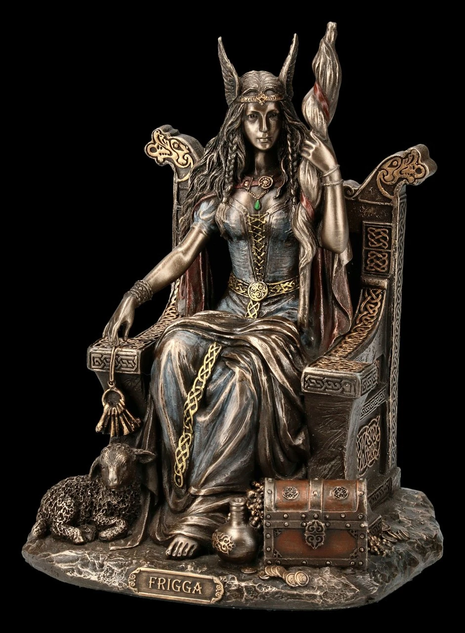 Frigga Figur - Germanische Göttin und Frau Odins Frigga Figur - Germanische Göttin Und Frau Odins -Veronese FS19195 Frigga Figur Germanische Goettin und Frau