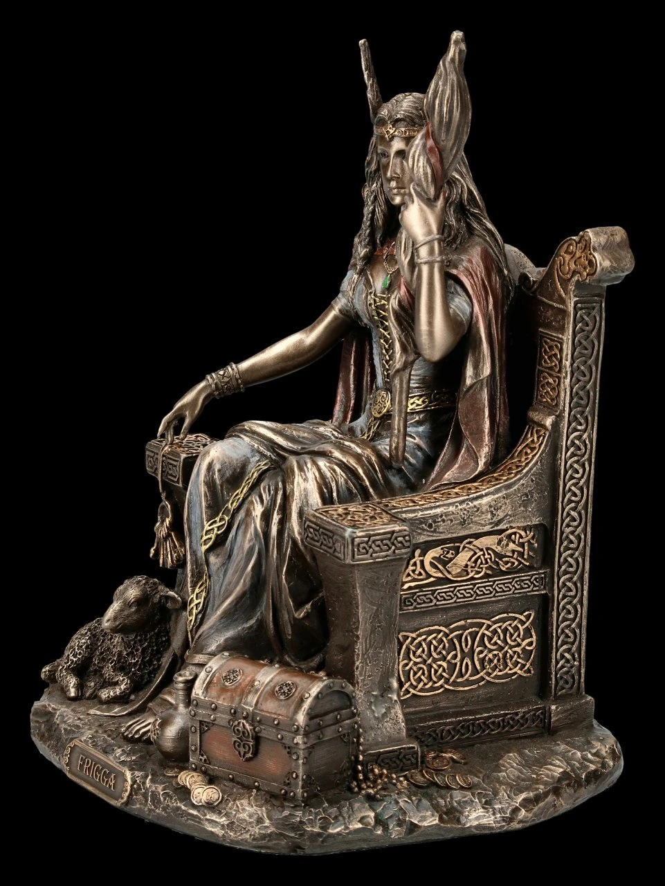 Frigga Figur - Germanische Göttin und Frau Odins Frigga Figur - Germanische Göttin Und Frau Odins -Veronese FS19195 Frigga Figur Germanische Goettin und Frau