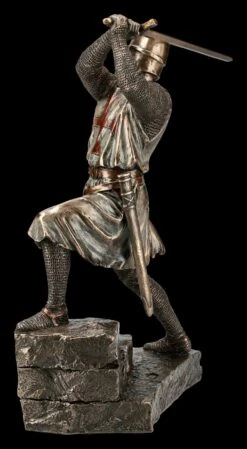 Tempelritter Figur Mit Zweihänder Schwert -Veronese FS19778 Tempelritter Figur mit Zweihaender Schwert 5 1280x1280
