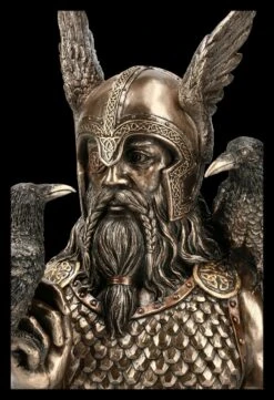Odin Büste Mit Zwei Raben -Veronese FS19783 Odin Bueste mit zwei Raben 8 1280x1280