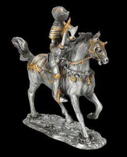 Zinn Ritter Figur Auf Pferd Mit Axt -Veronese FS20122 Zinnfigur Ritter auf Pferd mit Axt 7 1280x1280