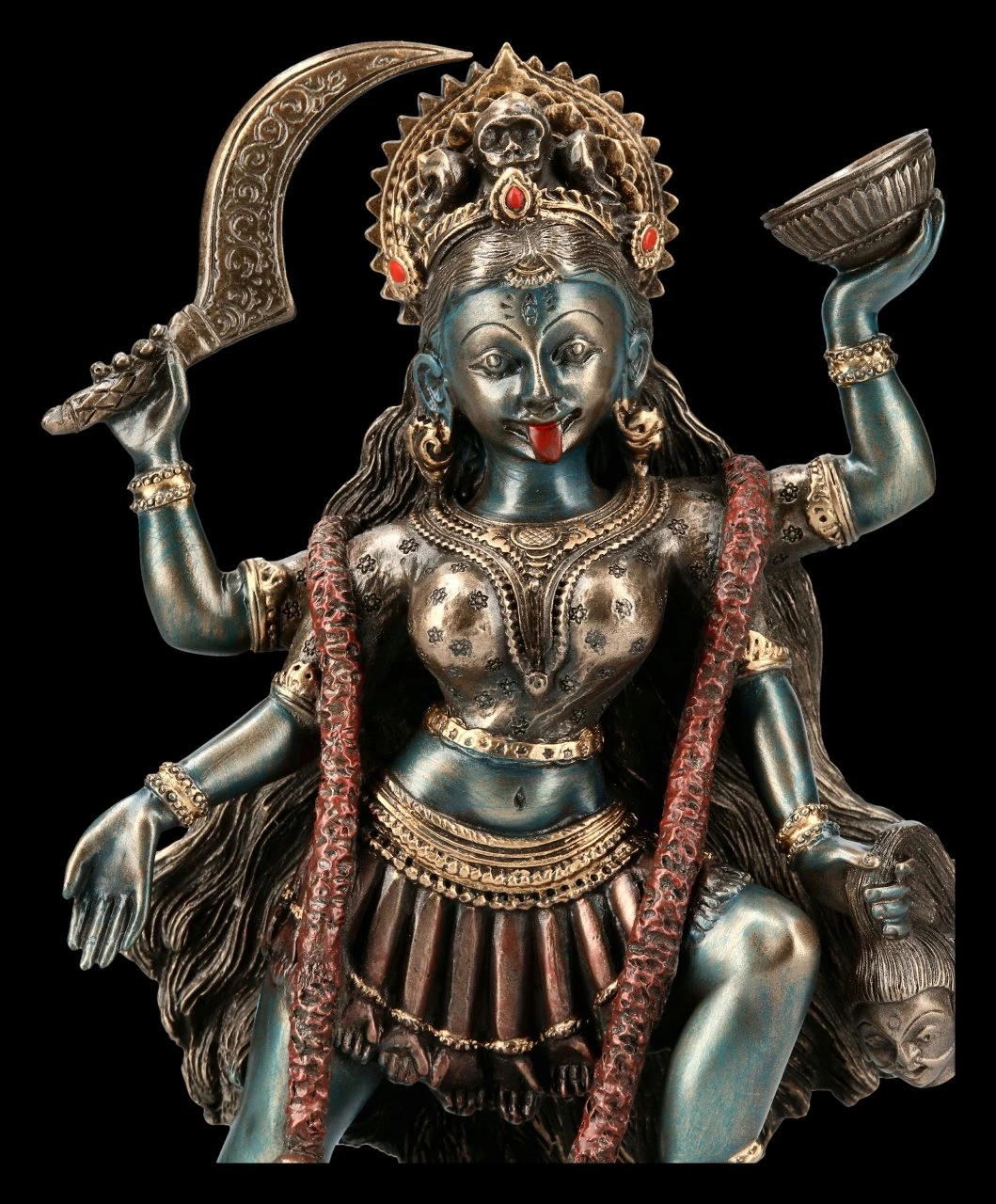 Kali Figur tanzt auf Shiva Kali Figur Tanzt Auf Shiva -Veronese FS20251 Kali Figur tanzt auf