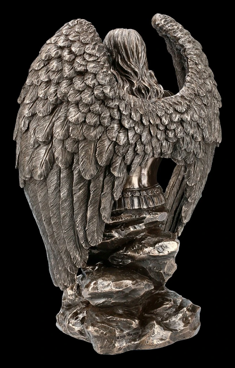 Erzengel Michael Figur mit Gebetstafel Erzengel Michael Figur Mit Gebetstafel -Veronese FS20439 Erzengel Michael Figur