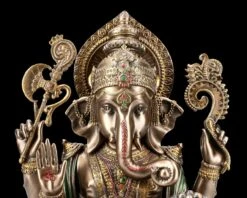 Ganesha Figur Auf Lotusblüte -Veronese FS20446 Ganesha Figur auf Lotusbluete 10 1280x1280