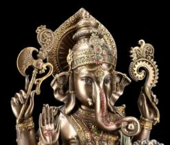 Ganesha Figur Auf Lotusblüte -Veronese FS20446 Ganesha Figur auf Lotusbluete 9 1280x1280