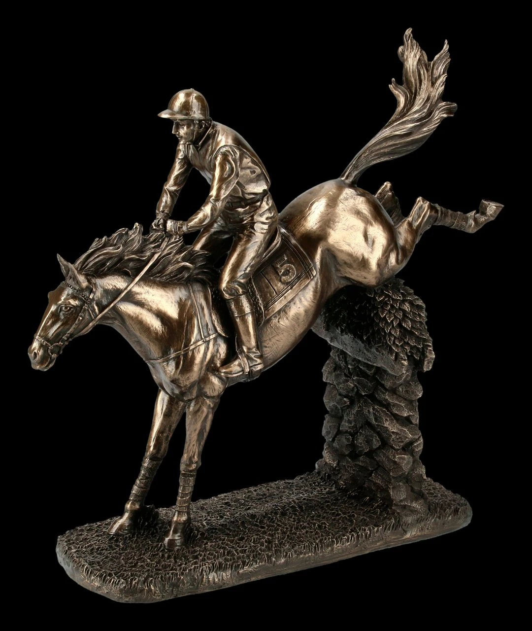 Jockey Figur - Springreiter Jockey Figur - Springreiter -Veronese FS21025 Jockey Figur