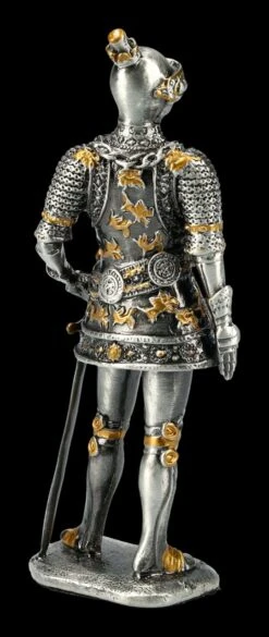Deutscher Zinnritter - Figur Mit Schwert -Veronese FS21148 Zinn Ritter Figur mit Schwert an der Seite 7 1280x1280