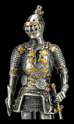 Deutscher Zinnritter - Figur Mit Schwert -Veronese FS21148 Zinn Ritter Figur mit Schwert an der Seite 8 1280x1280