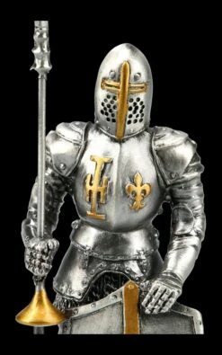 Zinnritter Figur - Templer Mit Turnierlanze -Veronese FS21149 Zinn Ritter Figur mit Turnierlanze 9 1280x1280