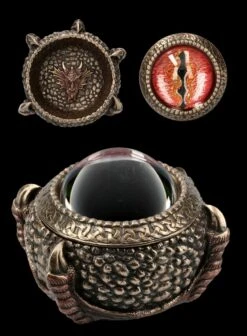 Schatulle - Rotes Drachenauge