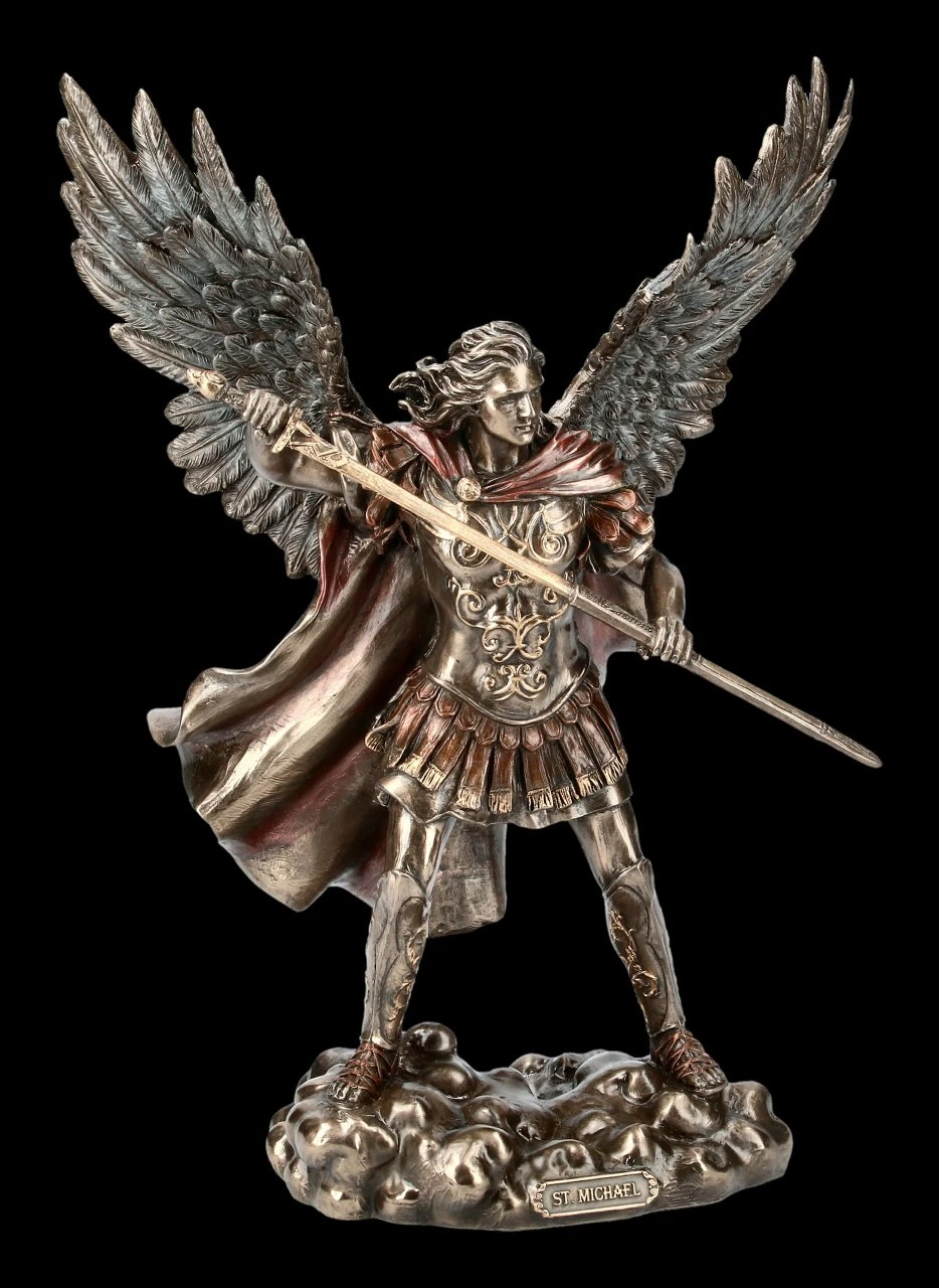 Erzengel Michael Figur zieht Schwert Erzengel Michael Figur Zieht Schwert -Veronese FS21439 Erzengel Michael Figur zieht