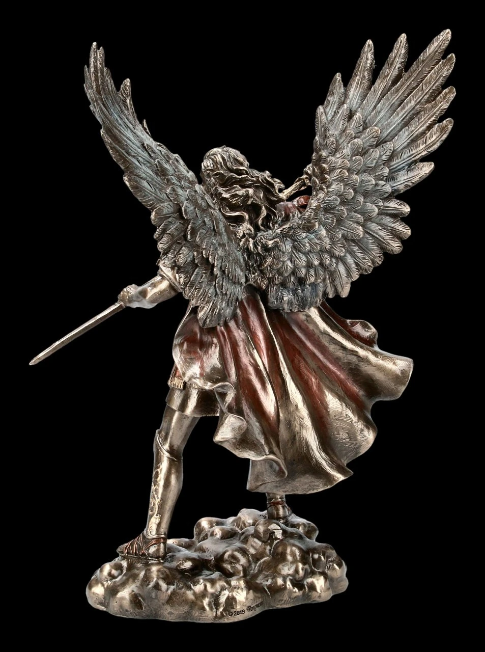 Erzengel Michael Figur zieht Schwert Erzengel Michael Figur Zieht Schwert -Veronese FS21439 Erzengel Michael Figur zieht