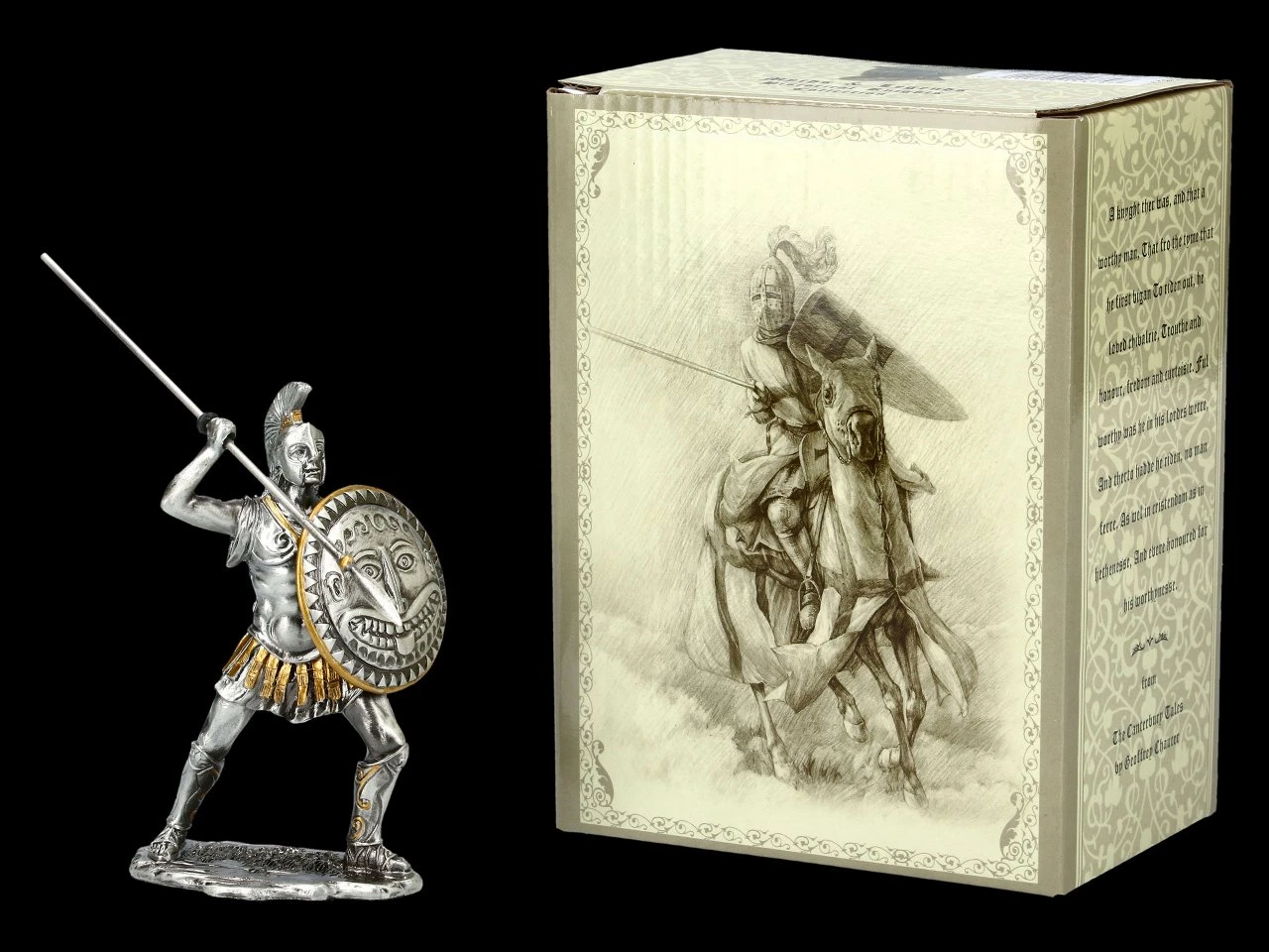 Zinn Figur - Leonidas König von Sparta Zinn Figur - Leonidas König Von Sparta -Veronese FS21463 Leonidas Zinn Figur Koenig von