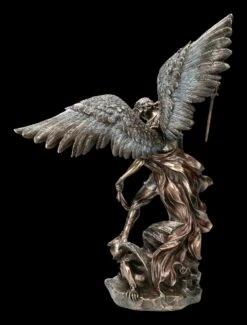 Große Erzengel Michael Figur - Bronziert 3 Große Erzengel Michael Figur - Bronziert -Veronese FS21862 Grosse Erzengel Michael Figur bronziert 5 1280x1280