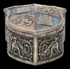 Ritter Schatulle - Löwen Wappen 3 Ritter Schatulle - Löwen Wappen -Veronese FS21864 Schatulle Loewen Wappen 2 1280x1280