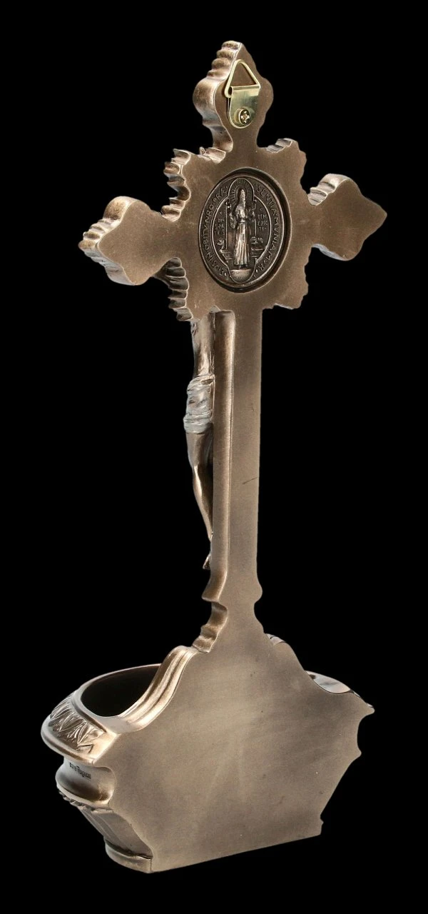 Kruzifix - Jesus Weihwasserbecken Kruzifix - Jesus Weihwasserbecken -Veronese FS21866 Kruzifix Jesus