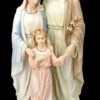 Heilige Familie Figur - Maria Josef Jesus Bemalt