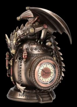 Tischuhr Steampunk Drache Mit Tresor -Veronese FS24816 Tischuhr Steampunk Drache auf Tresor 10ij5jQYWLPIyYb 1280x1280