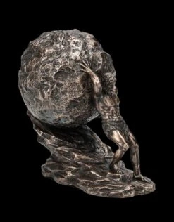 Sisyphos Figur Rollt Fels Berg Hinauf -Veronese FS24824 Sissyphos Figur rollt Fels Berg hinauf 7 1280x1280