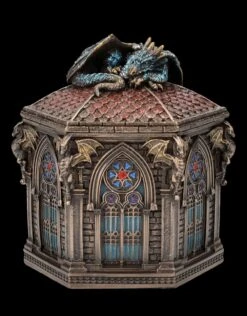 Schatulle - Drache Auf Kathedrale