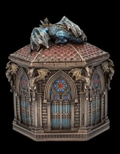 Schatulle - Drache Auf Kathedrale -Veronese FS25680 Schatulle Drache auf Kathedrale 6 1280x1280