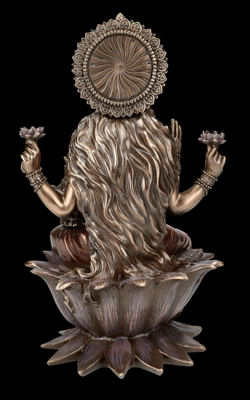Lakshmi Figur XL - Hinduistische Göttin der Liebe Lakshmi Figur XL - Hinduistische Göttin Der Liebe -Veronese FS25887 Lakshmi Figur XL Hindistische G ttin der