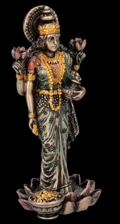 Lakshmi Figur Klein - Hinuistische Göttin Der Liebe -Veronese FS25889 Lakshmi Figur klein Hinduistische G ttin der Liebe 9 1280x1280
