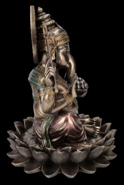 Ganesha Figur - Elefantenköpfiger Gott Auf Lotus -Veronese FS25890 Ganesha Figuz Elefantenk pfiger Gott auf Lotus 8 1280x1280