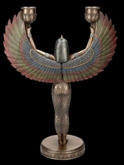 Kerzenhalter - Geflügelte ägyptische Göttin Isis -Veronese FS25901 Kerzenhalter GEfl gelte gyptische G ttin 6 1280x1280