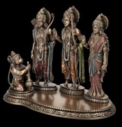 Ram Darbar Figur - Sita Laxman Hanuman Rama -Veronese FS25902 Ram Darbar Figur Sita Laxman Hanuman Rama 2 1280x1280
